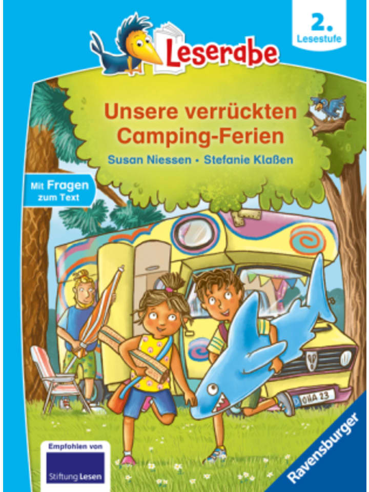 Ravensburger Verlag GmbH Buch - Leserabe 2. Lesestufe - Unsere verrückten Camping-Ferien günstig kaufen onesize