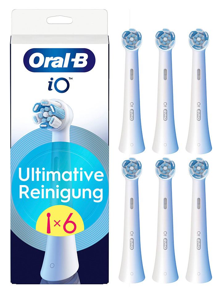 Oral-B 6er-Set: Ersatz-Bürstenköpfe 