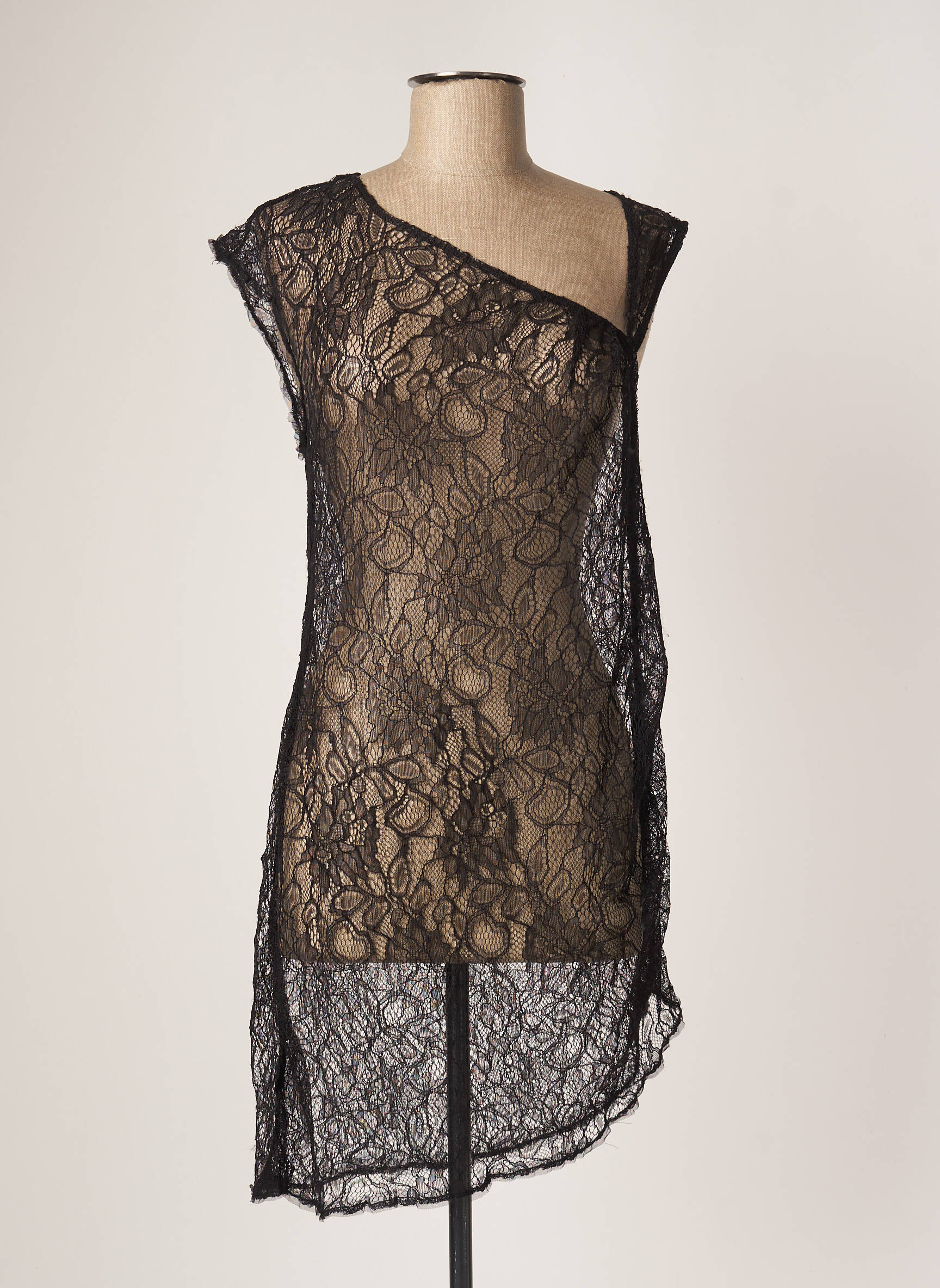Sisley Tuniquemanchecourte Femme couleur noir