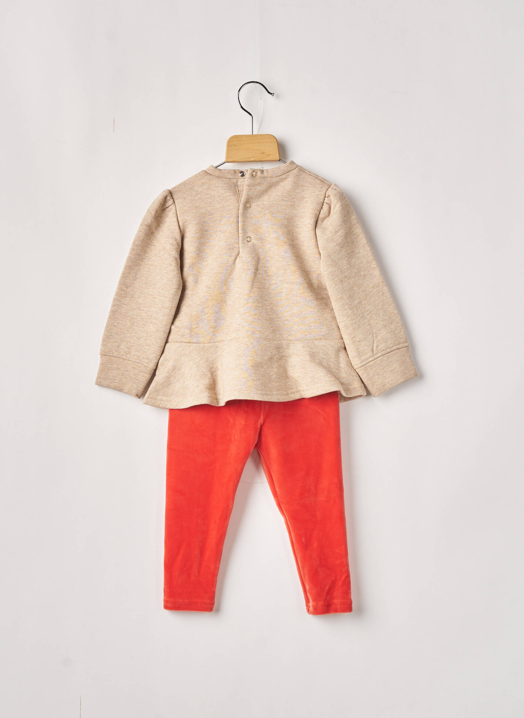 Mayoral Ensembles Pantalon Fille couleur beige