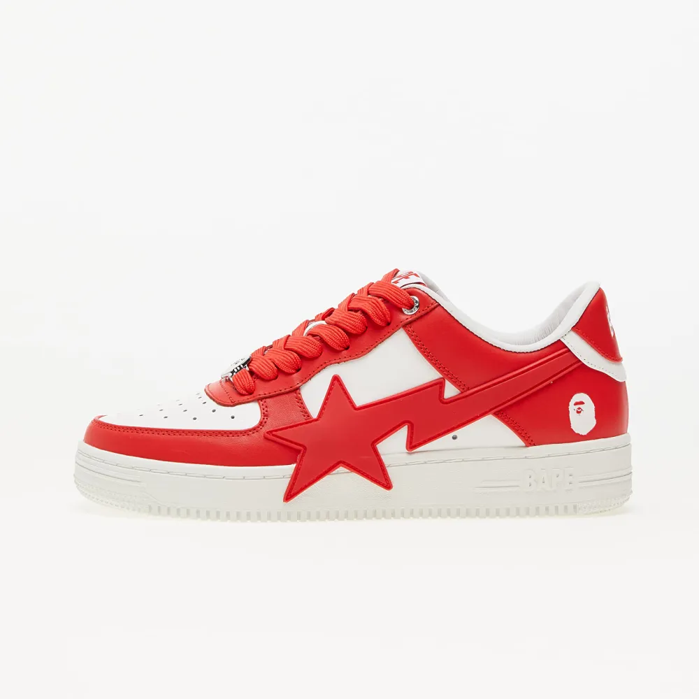 A Bathing Ape Sta Enlarged 001FWK301306MRED / rot