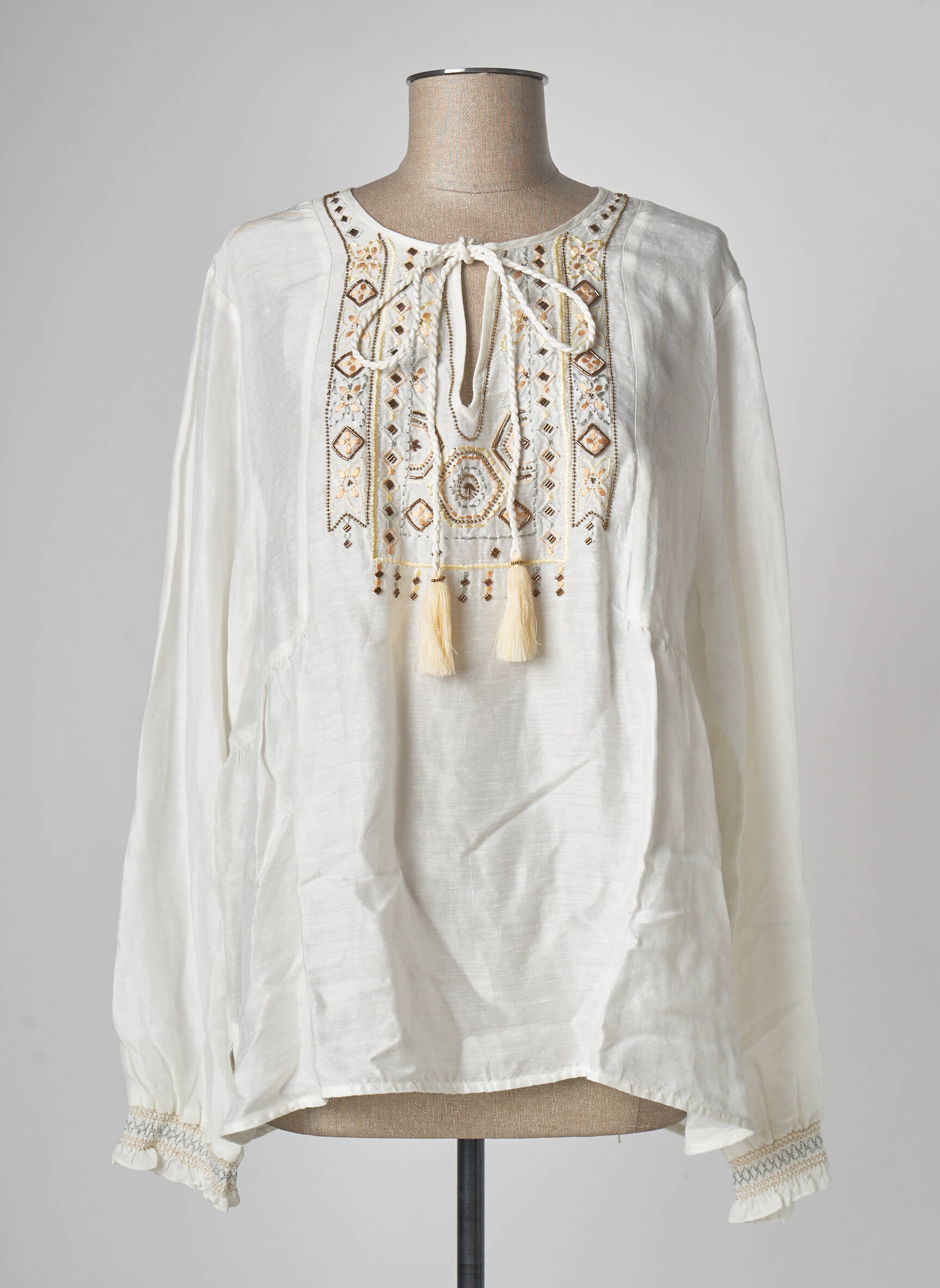 Devernois Blouses Femme couleur blanc