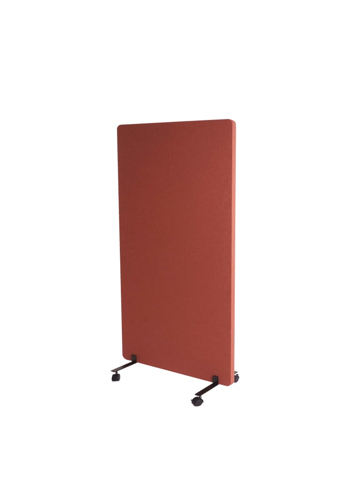 MCW Akustik-Trennwand G77, 147x80cm braun günstig kaufen onesize