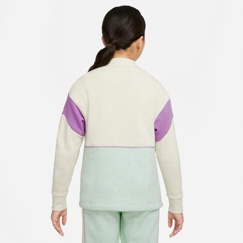 KINDER SWEATSHIRT G NSW FLC LS MOCK TOP