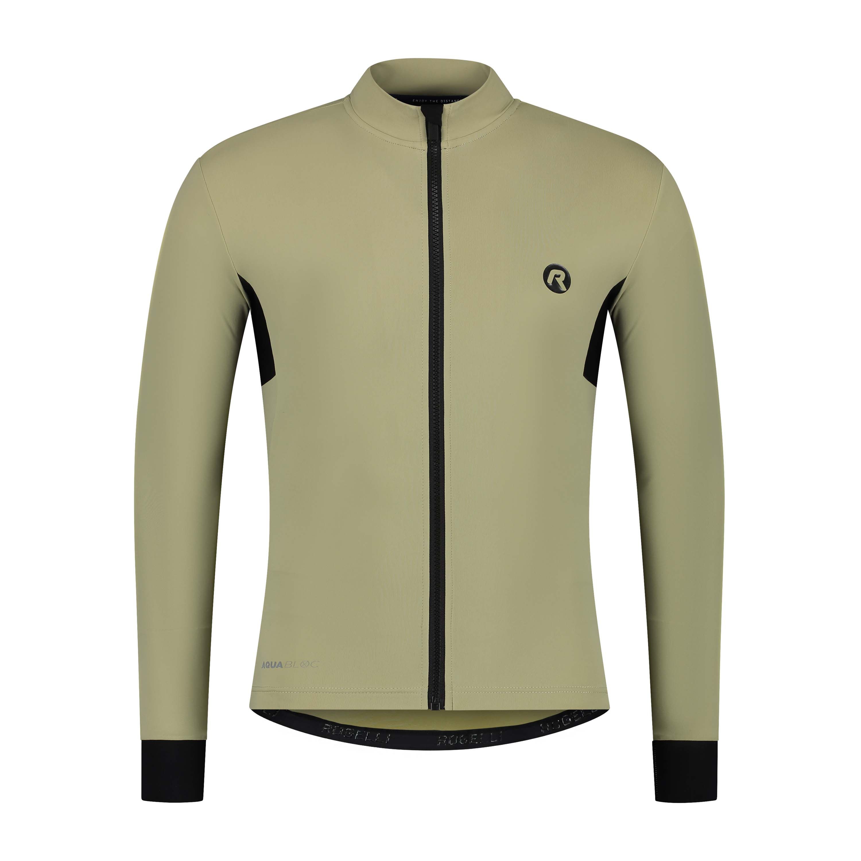 Rogelli Distance Sand Herren Radtrikot Langarm