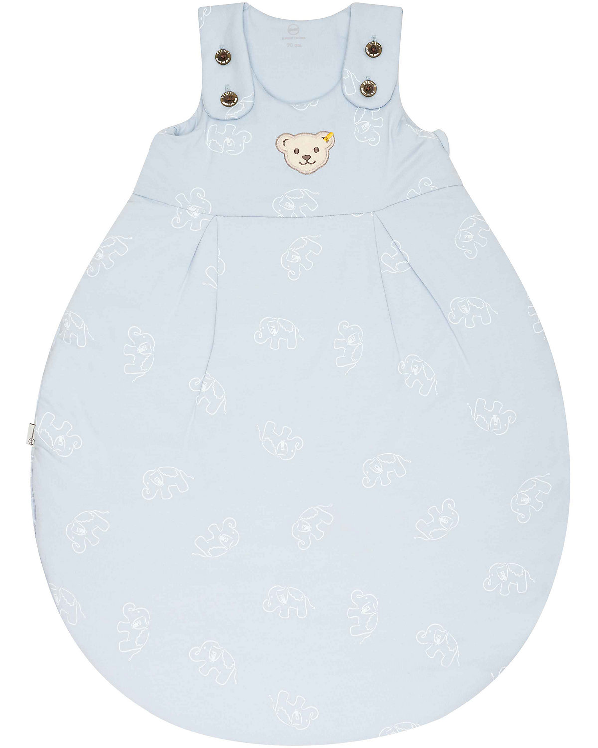 Babyschlafsack Teddy, hellblau, 110 cm