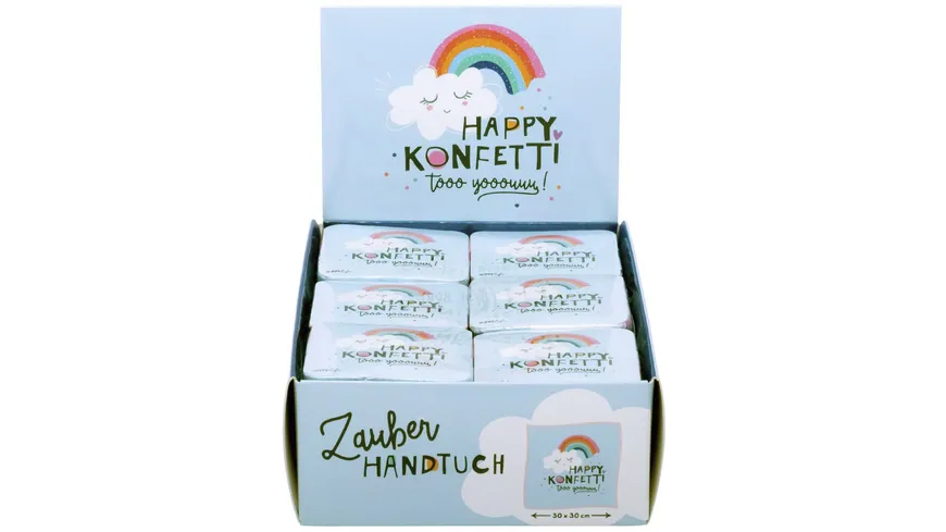 H:)PPYlife Magic Towel »Regenbogen«