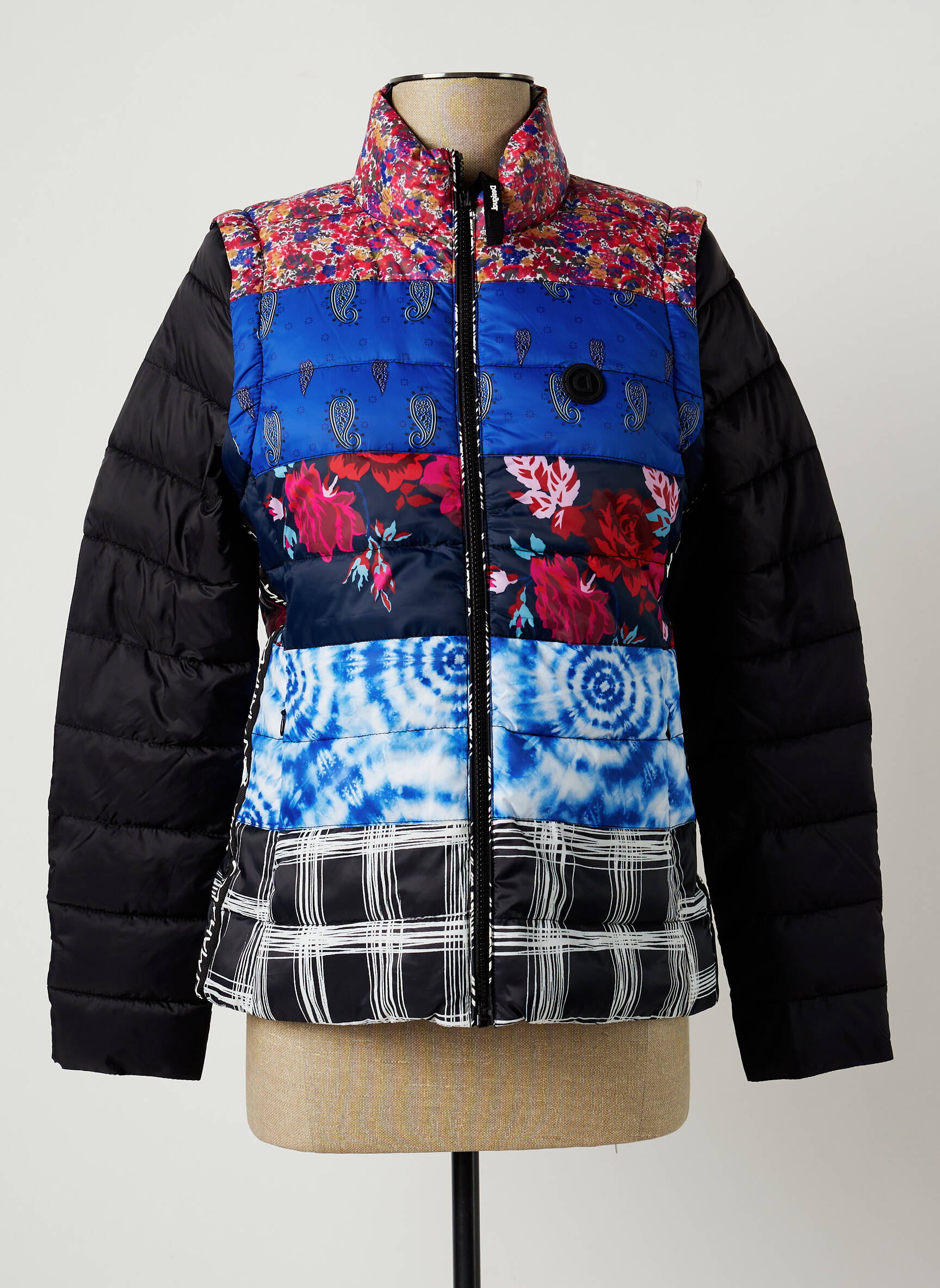 Desigual Doudounes Femme couleur bleu