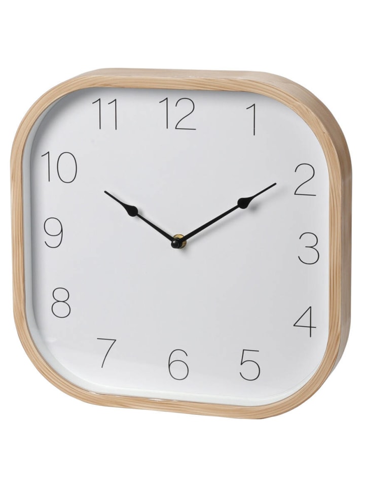 Home&Styling Collection Wanduhr in braun günstig kaufen onesize
