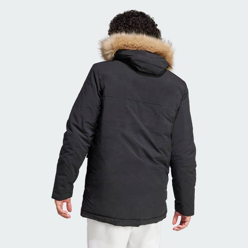 adidas Hooded Fur Parka Funktionsjacke Herren