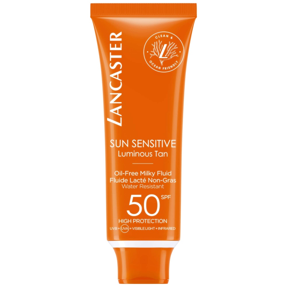 Lancaster Sun Sensitive Fluide Lacté Non-Gras Visage SPF50
