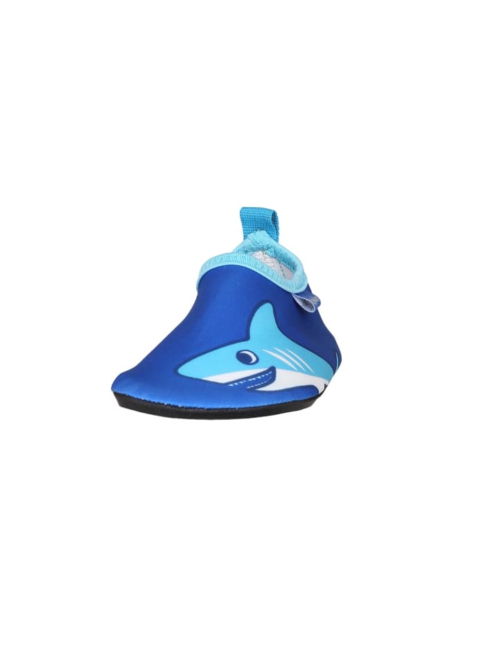 Playshoes Barfuß-Schuh Hai in Blau günstig kaufen
