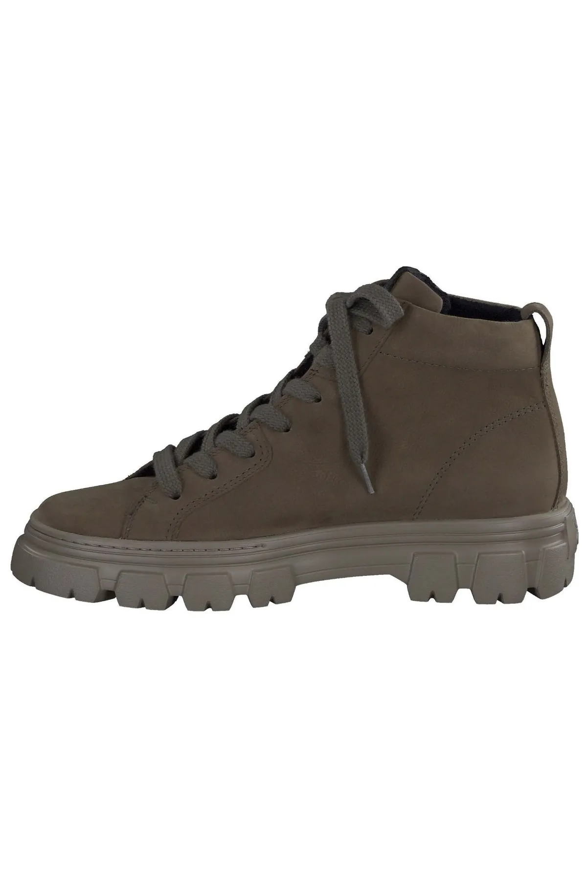Paul Green  Stiefelette - Grün - Flacher Absatz