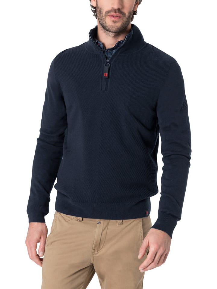 Timezone Pullover in Dunkelblau günstig kaufen