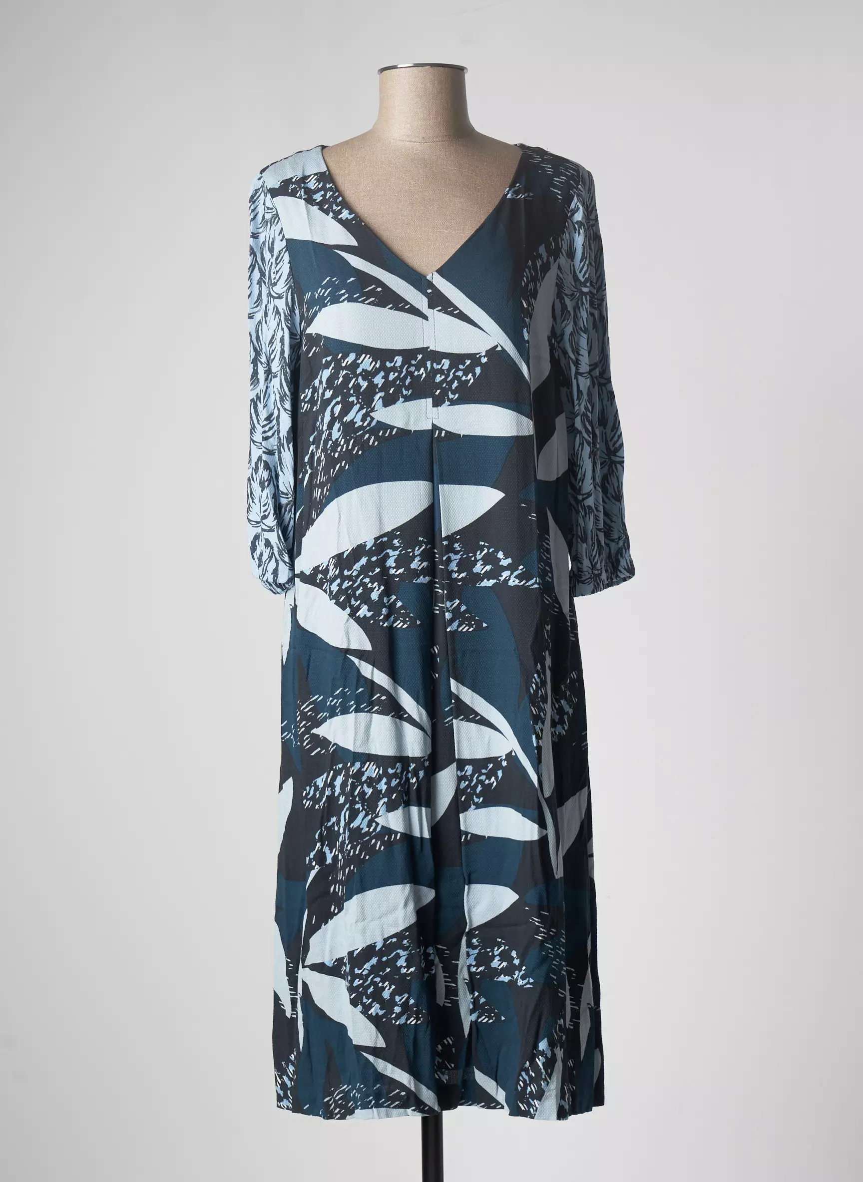 White Stuff Robes Mi Longues Femme couleur bleu