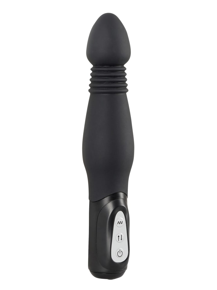 You2Toys Analplug mit Stoßfunktion Thrusting Anal Vibe in schwarz günstig kaufen 23,5