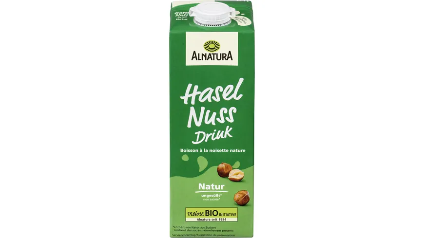 Alnatura Bio Haselnussdrink Natur 1 l