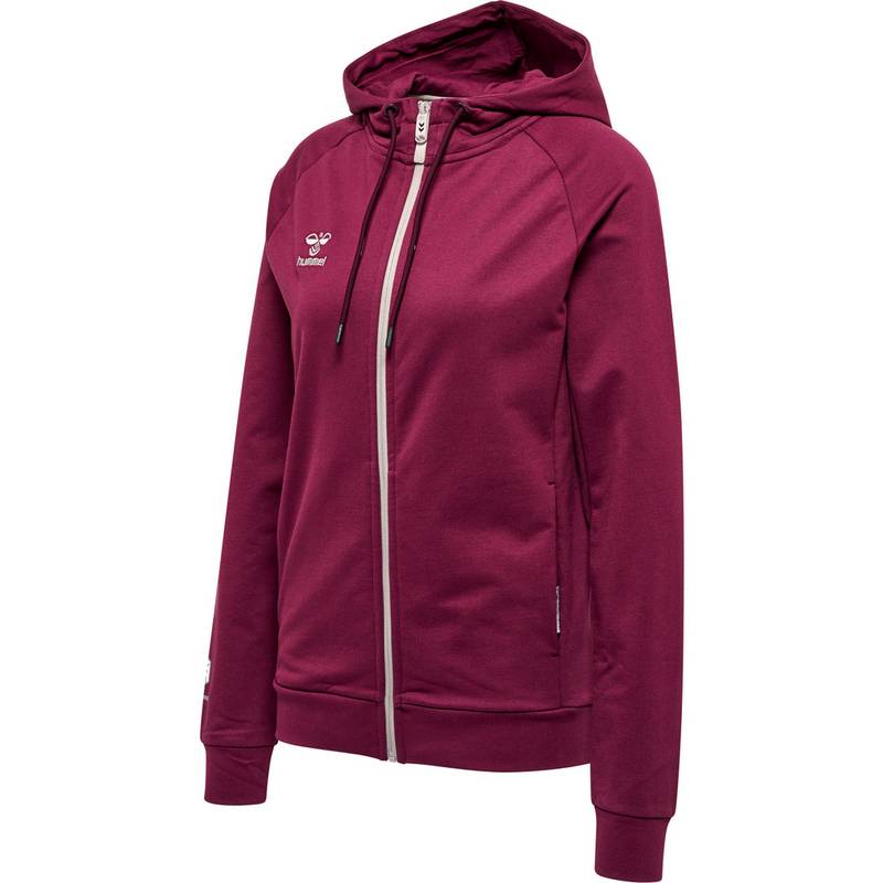hummel hmlMOVE GRID COT. ZIP HOODIE WOMAN Sweatshirt Damen