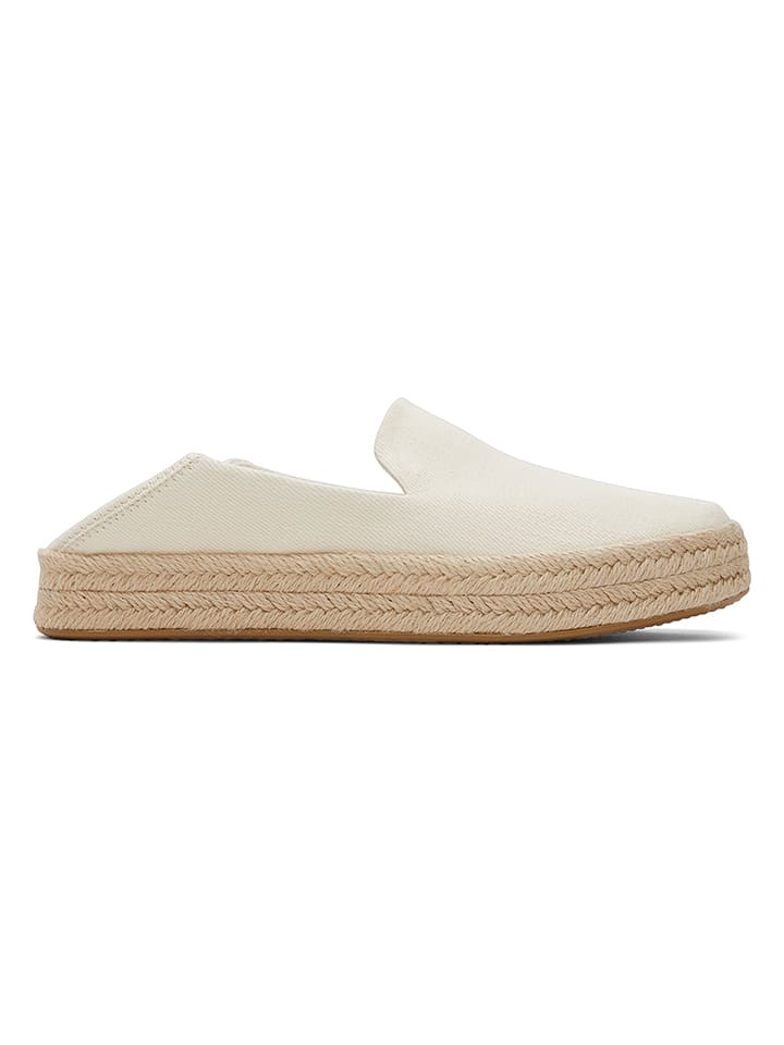 TOMS Espadrilles in Creme günstig kaufen