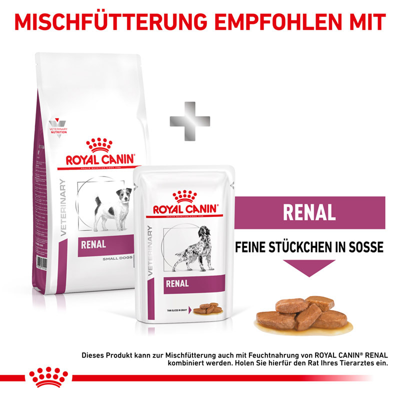 ROYAL CANIN Nierendiät ROYAL CANIN Veterinary RENAL SMALL DOGS 1,5 kg