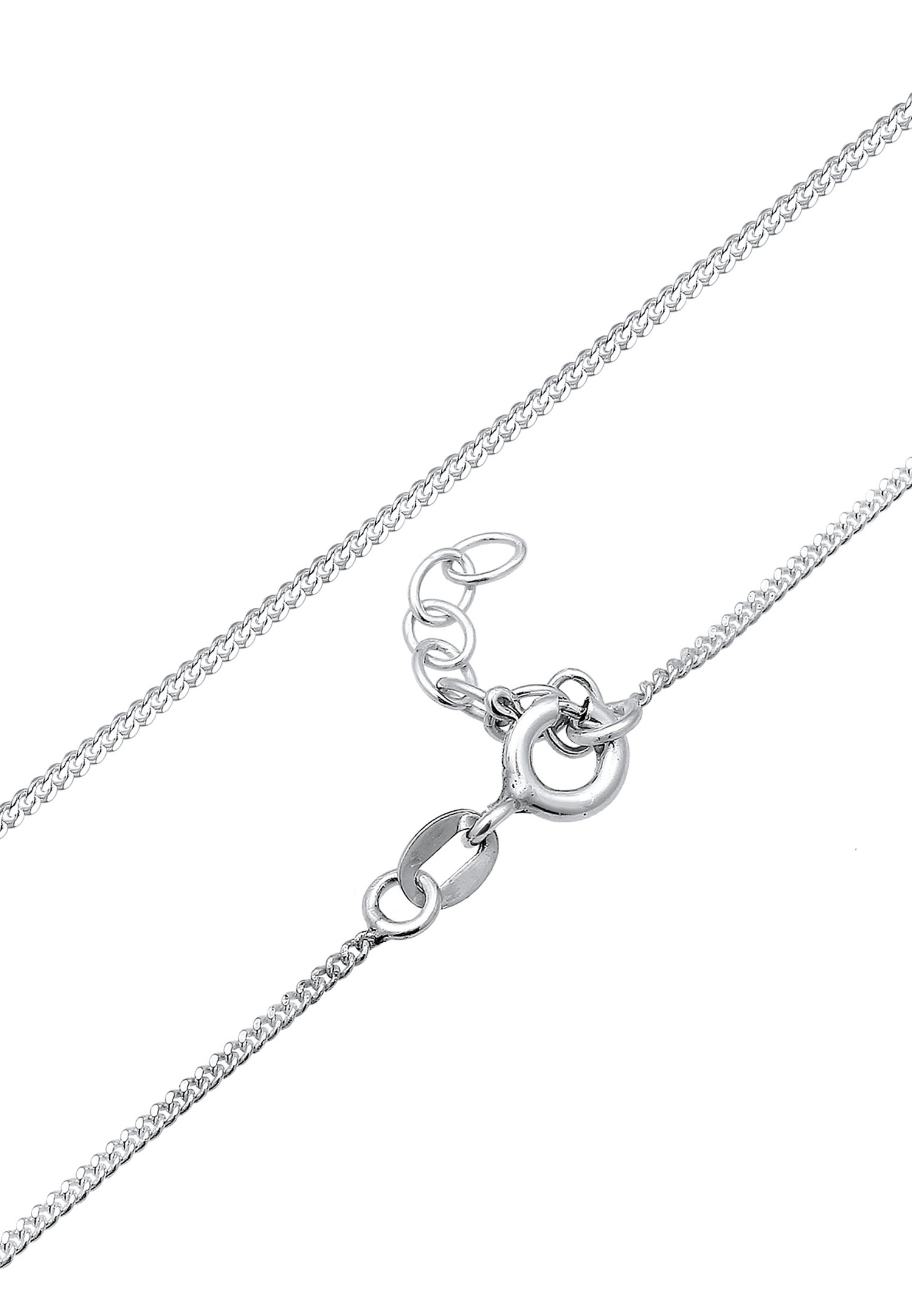Elli Child Reindeer Pendant Playing with Crystals in 925 Sterling Silver