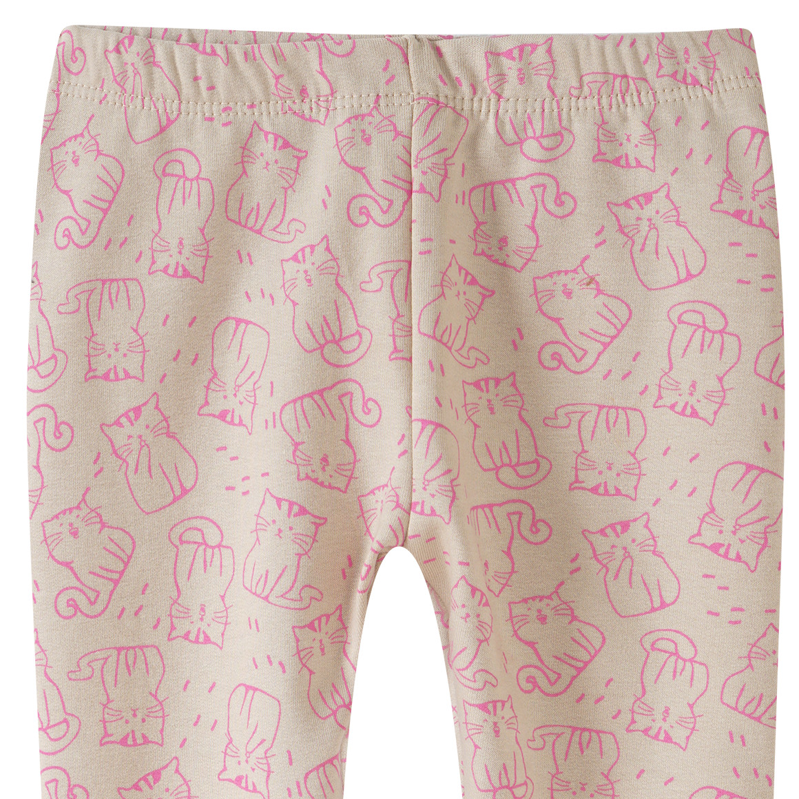 Baby Leggings mit Katzen-Motiven
