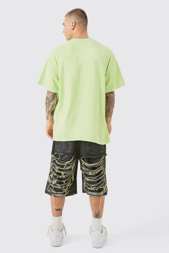 Oversize T-Shirt mit lizenziertem Scooby Doo Print