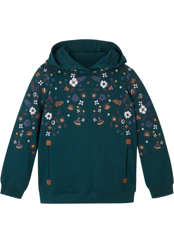 Mädchen Kapuzensweatshirt Bio-Baumwolle