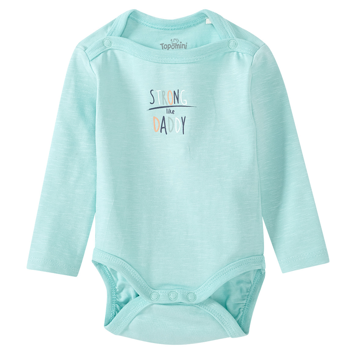 2 Baby Langarmbodys mit Schriftzug