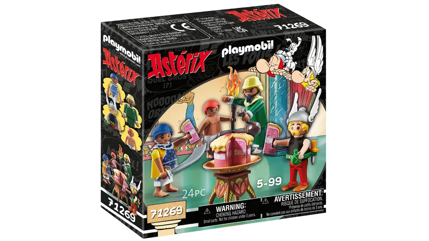 PLAYMOBIL 71269 - Asterix: Pyradonis' vergiftete Torte