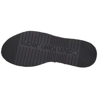 Calvin Klein Sporty Wedge Rope Sandal in schwarz