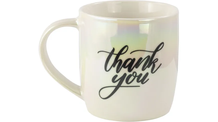 p os Kaffeetasse Thank You