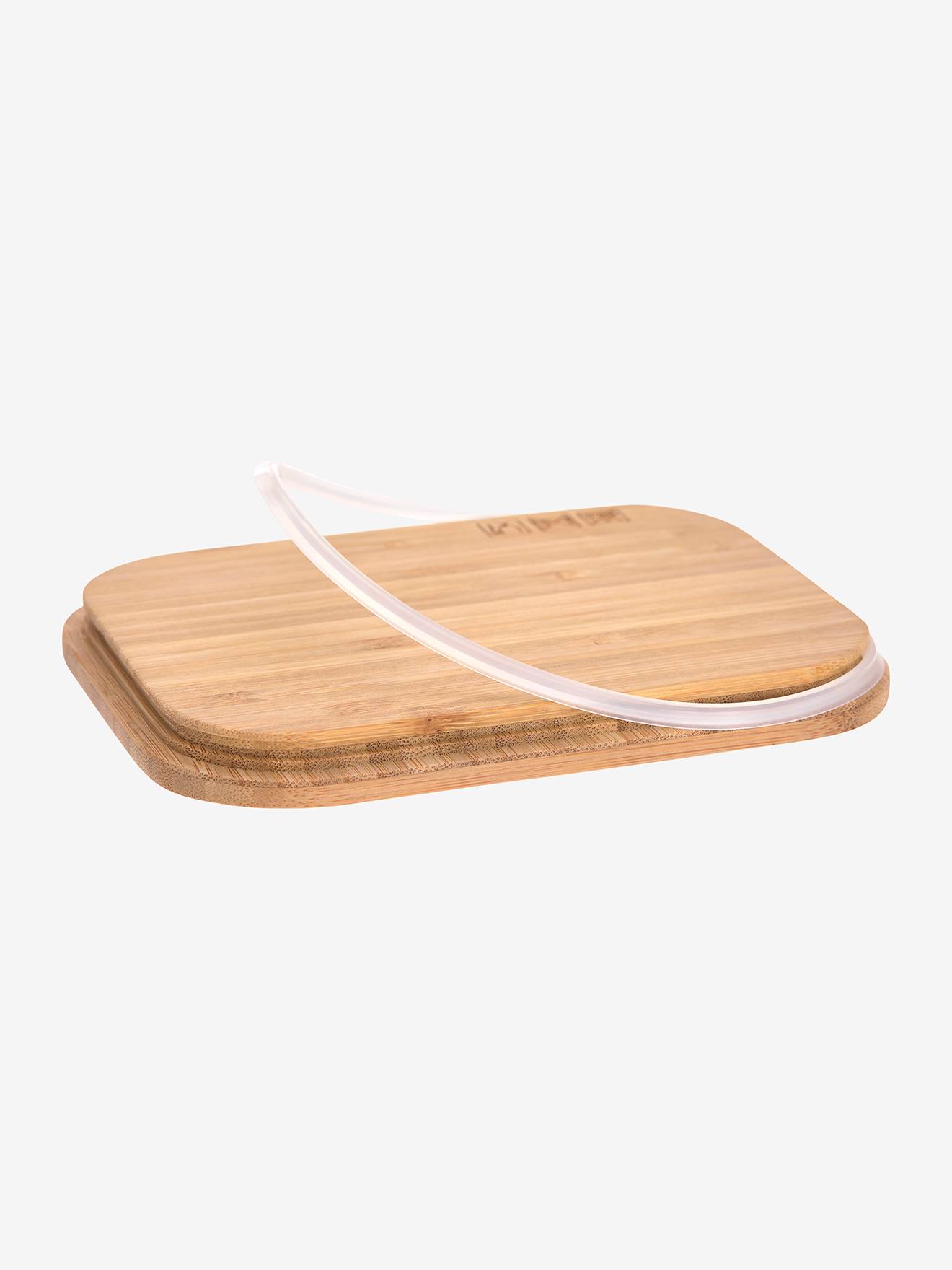 Boîte à goûter LÄSSIG inox bambou adventure