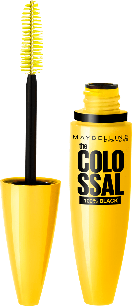 Mascara Volum Express Colossal 100% Black, 11 ml