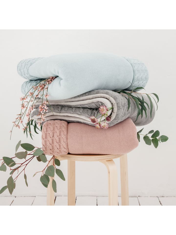 Kindsgut  Krabbeldecke in Grau günstig kaufen onesize