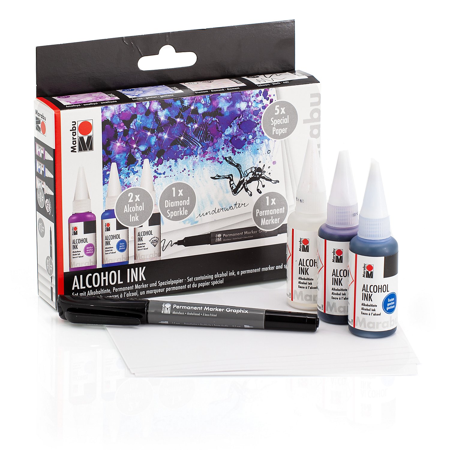 Marabu Alcohol Ink Set 