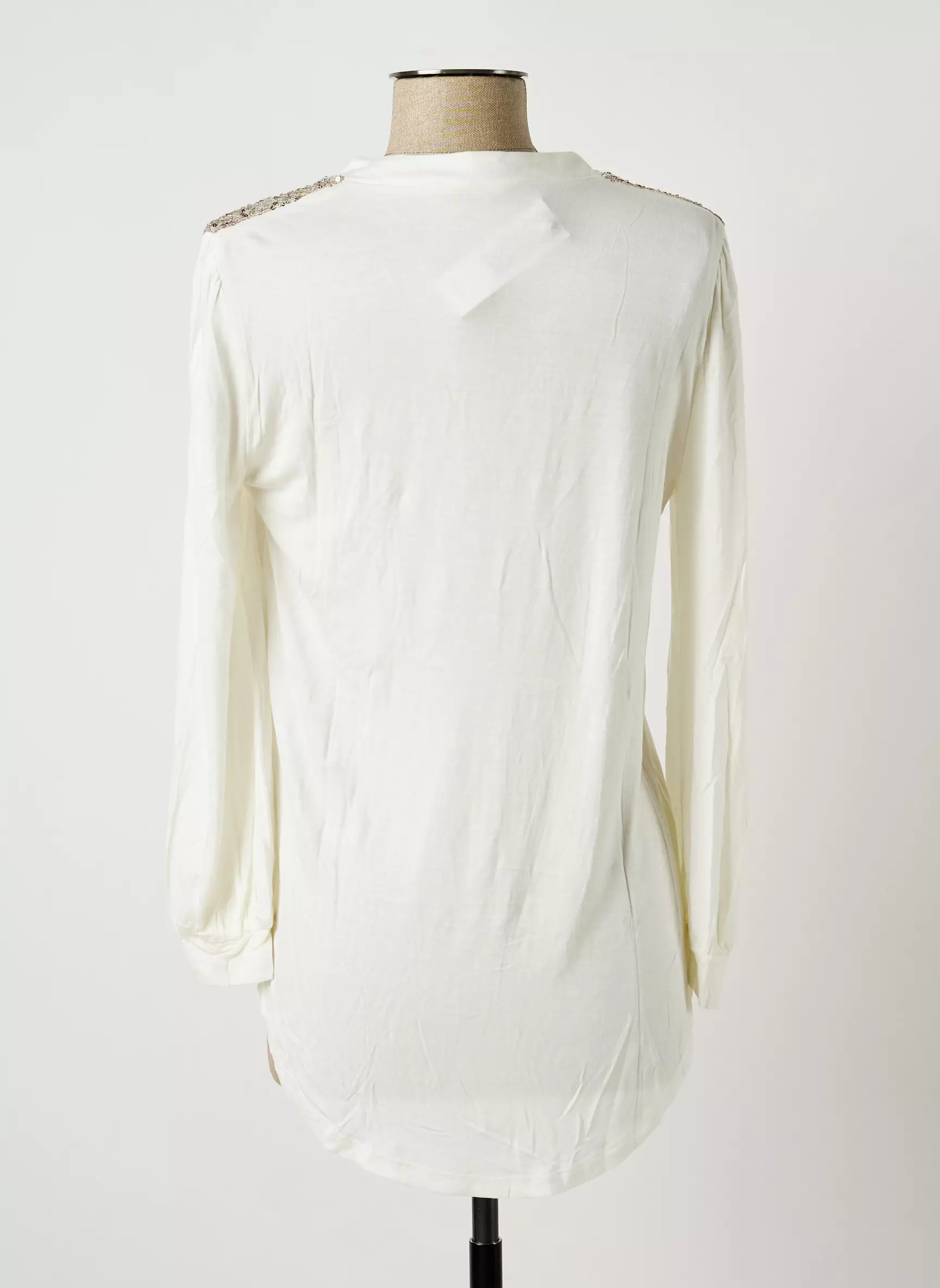 Benetton Tshirts Femme couleur beige