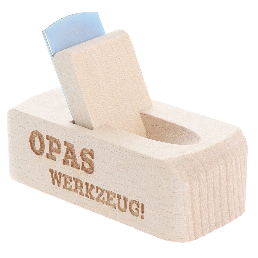 Spruchreif Flaschenöffner Hobel 