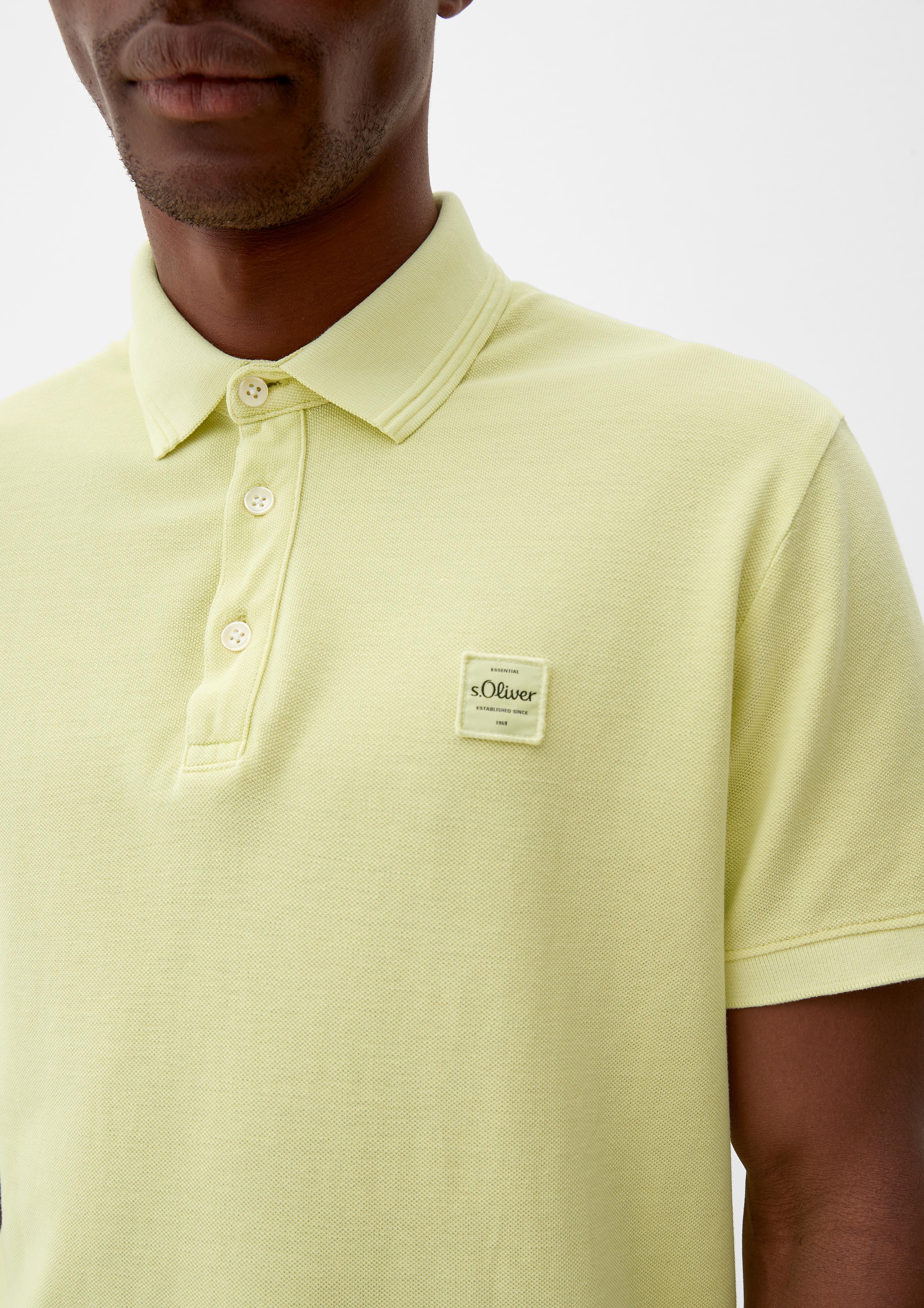 Polo-Shirt mit Logo-Patch  2131481-7015