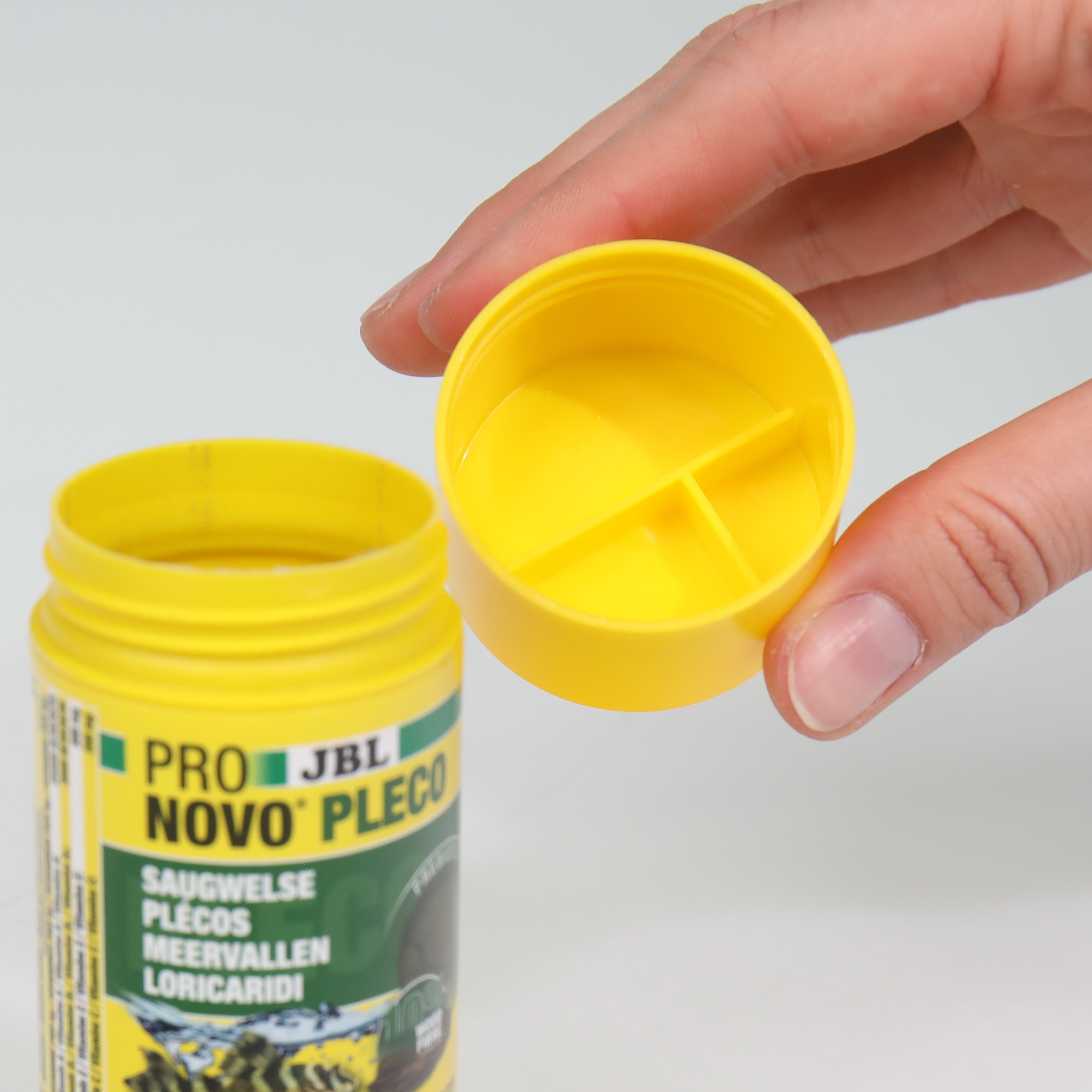 JBL Hauptfutter JBL PRONOVO PLECO WAFER Futtertabletten für herbivore Saugwelse M 100 ml