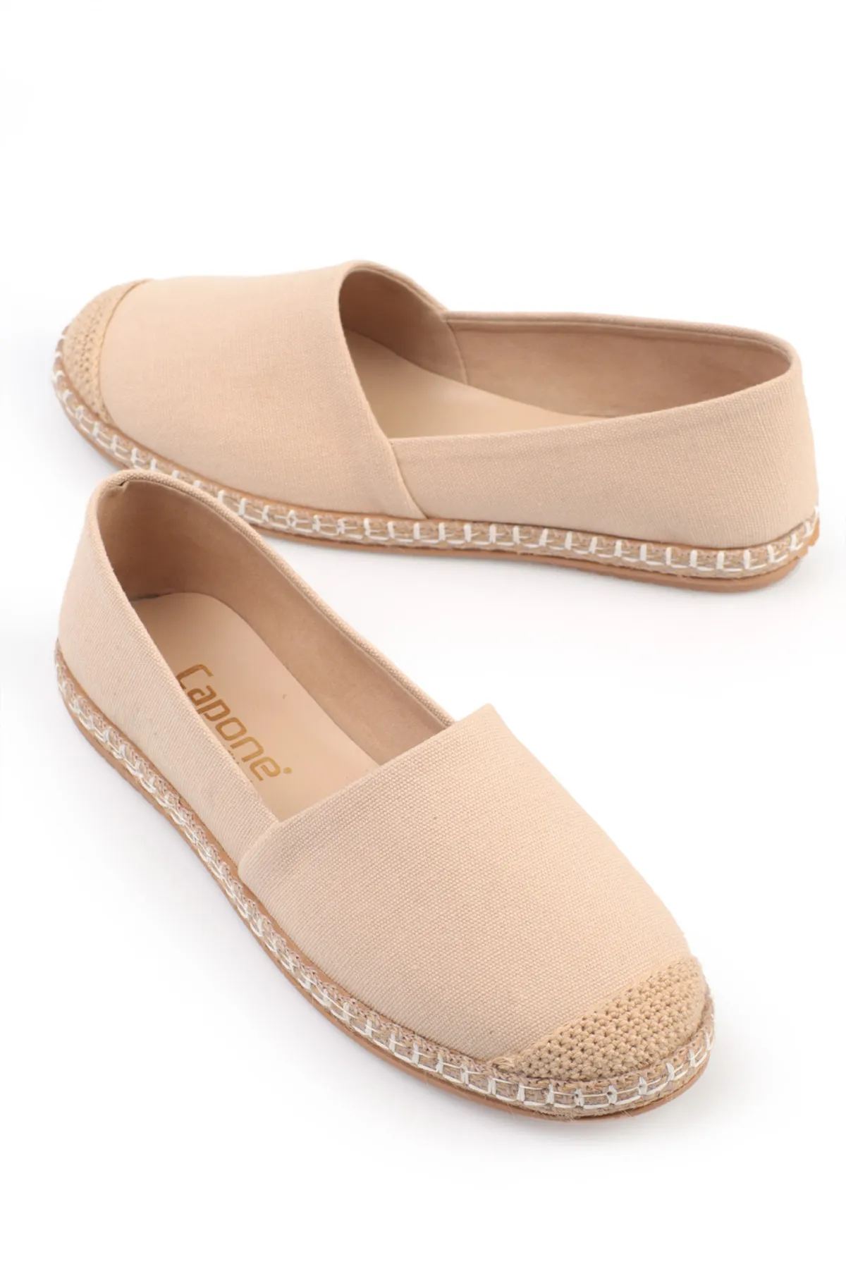Capone Outfitters  Pasarella Leinen-Espadrille für Damen