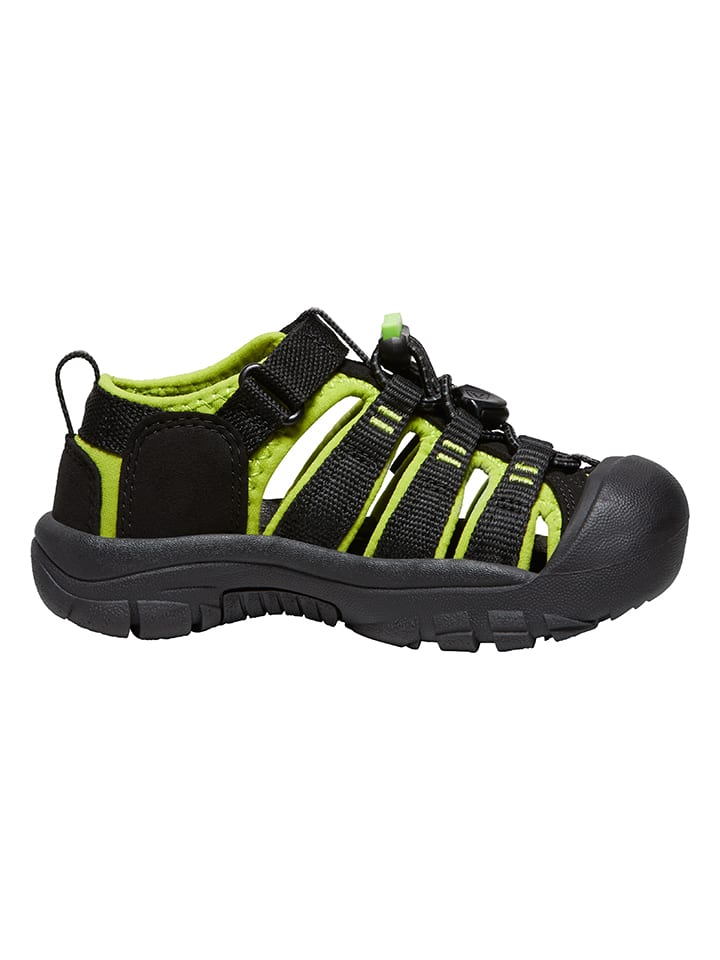 Keen Wandersandalen in Schwarz/ Grün günstig kaufen