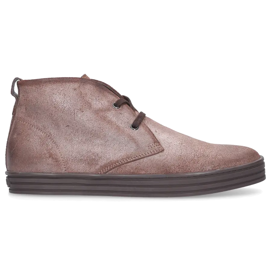 Hogan - Schnürboots Kalbsleder - braun
