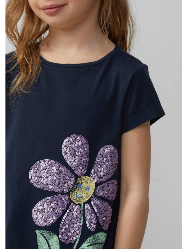 s.Oliver T-Shirt kurzarm in Blau günstig kaufen
