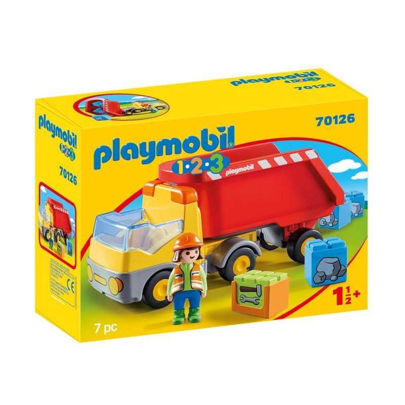 70126 Camion benne Playmobil 123