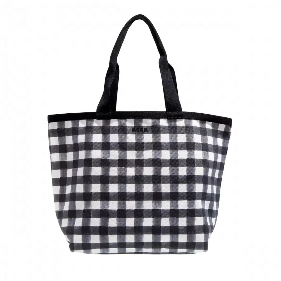 MSGM - Msgm Handle Bags Textil Black - schwarz