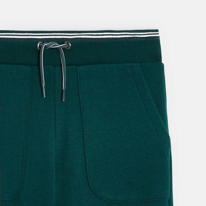 Pantalon de jogging en molleton vert garçon