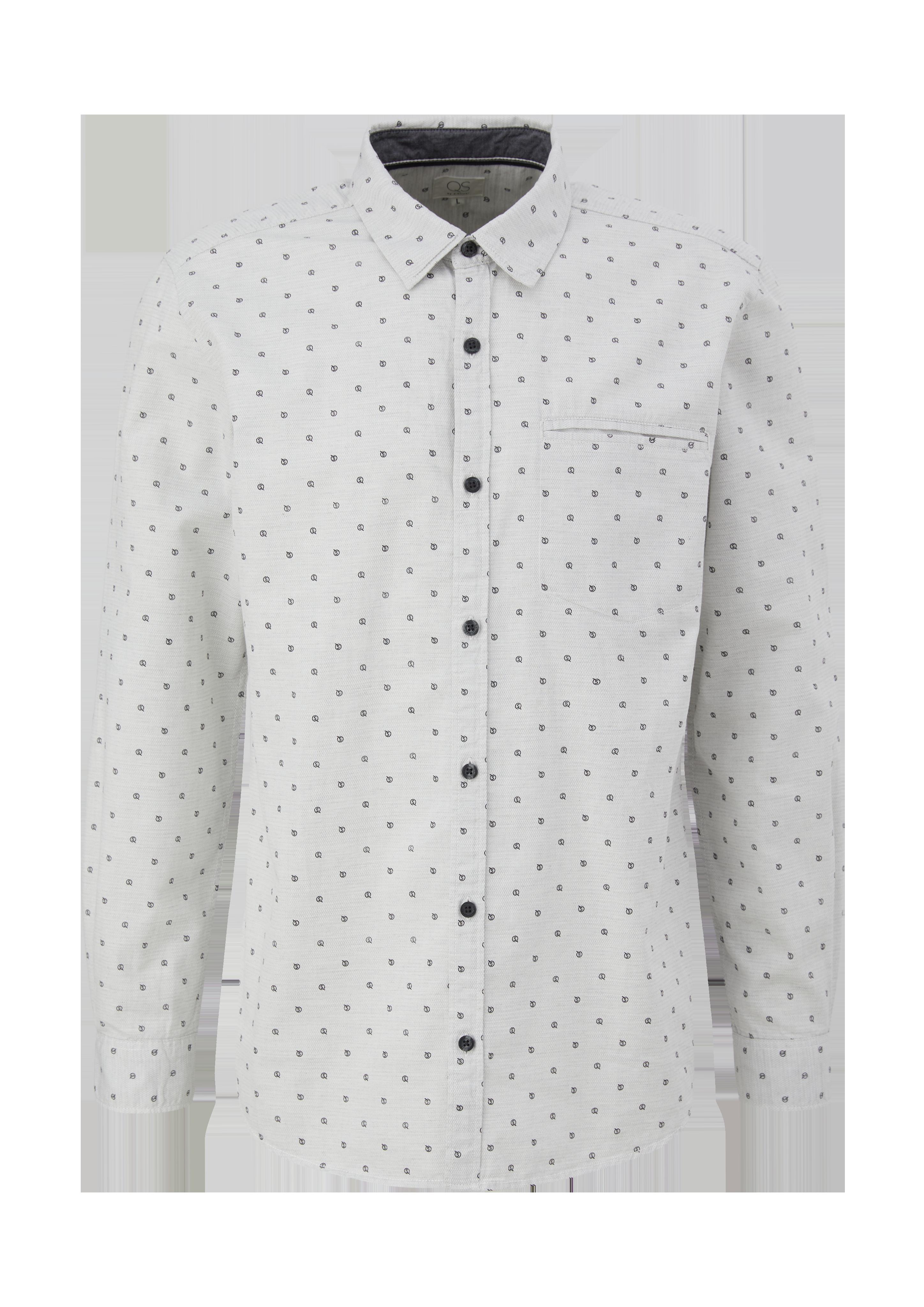 Extra Slim: Hemd mit Allover-Print  2125188-01A0