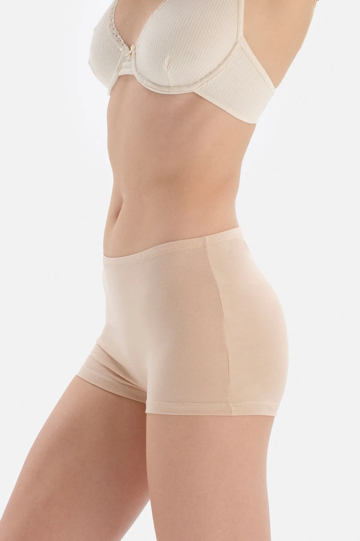 Dagi  Damen-Boxershorts mit gekämmter Haut