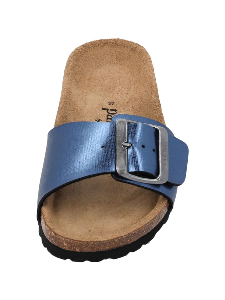palado Pantoletten in blau struktur günstig kaufen